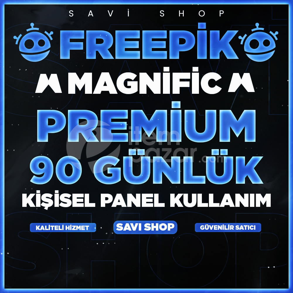 FREEPİK MAGNİFİC 3 AY KİŞİSEL KULLANIM