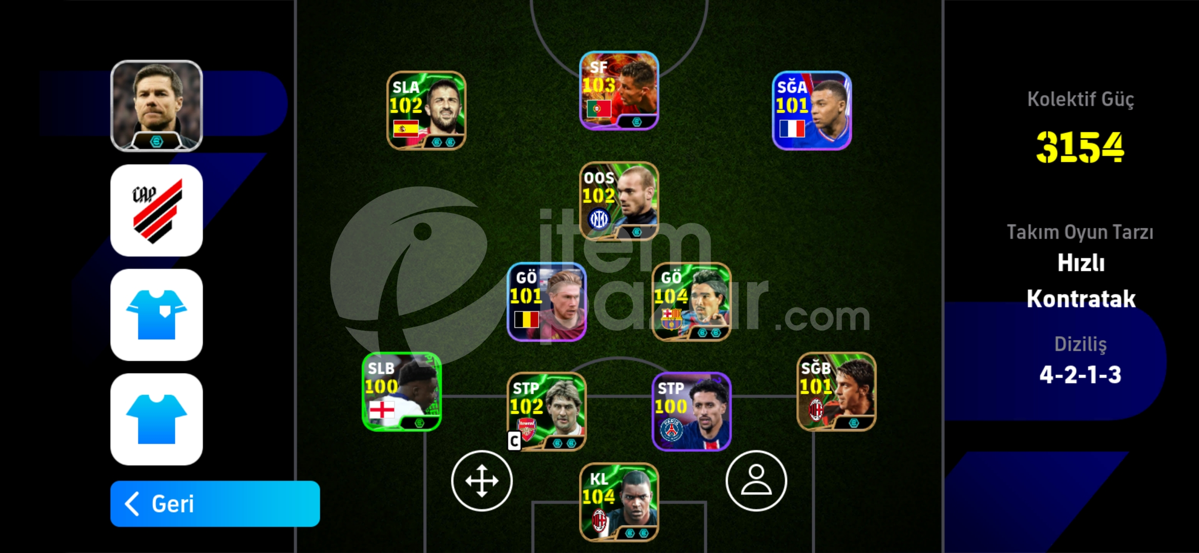 FULL DOLU PES HESABI! 
