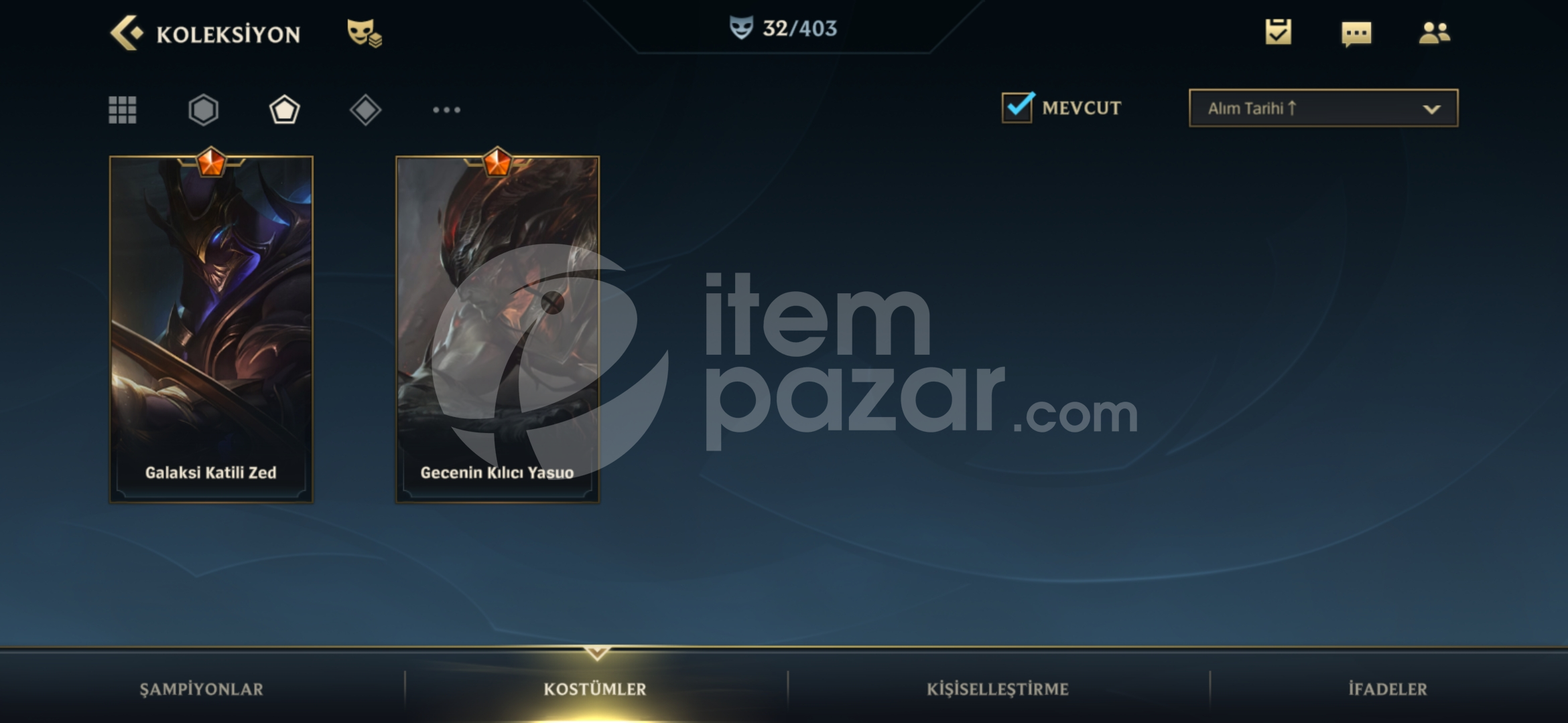 GALAKSİ KATİLİ ZED VE GECENİN KILICI YASUO