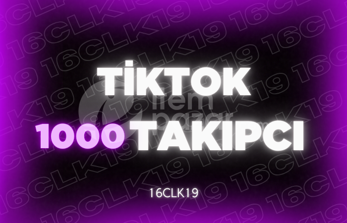 [GARANTİ] ⭐1000 TİKTOK TAKİPÇİ⭐