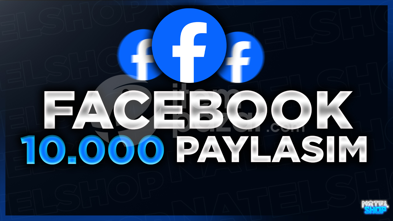 ⭐[GARANTİ]FACEBOOK 10000 PAYLAŞIM
