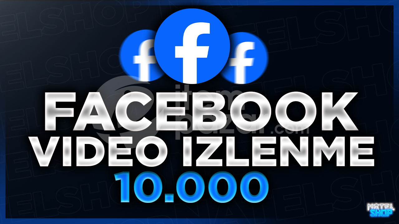 ⭐[GARANTİ]FACEBOOK 10000 VİDEO İZLENME