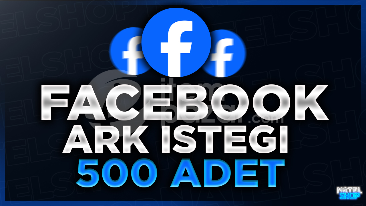 ⭐[GARANTİ]FACEBOOK 500 ADET ARK İSTEĞİ