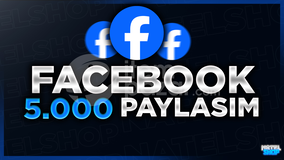 ⭐[GARANTİ]FACEBOOK 5000 PAYLAŞIM