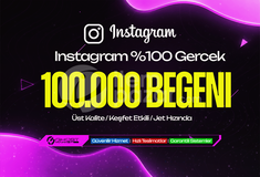 Garantılı - 100.000 Instagram Beğeni