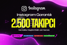 Garantılı - 2.500 Instagram Takipçi
