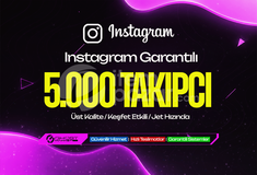 Garantılı - 5.000 Instagram Takipçi