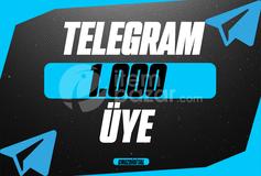 GARANTİLİ 1.000 Üye Telegram