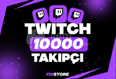 [Garantili] 10000 Twitch Takipçi | Kaliteli