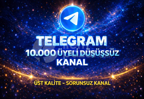 ⚡GARANTİLİ⚡10.000 ÜYELİ KANAL✅