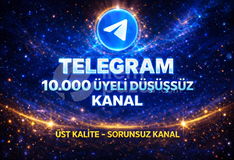⚡GARANTİLİ⚡10.000 ÜYELİ KANAL✅