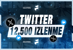 [Garantili] 12500 Twitter İzlenme | Kaliteli