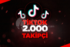 ⭐[GARANTİLİ]⭐ | 2000 TikTok Takipçi