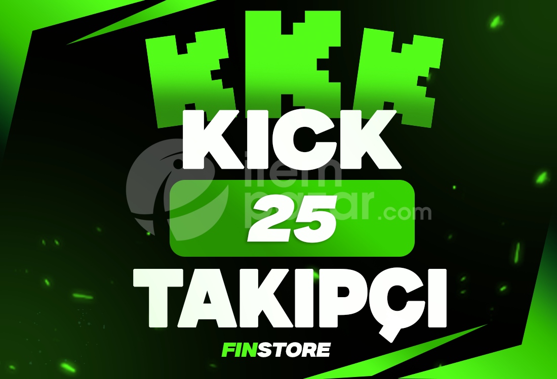 [Garantili] 25 KİCK Takipçi | Kaliteli