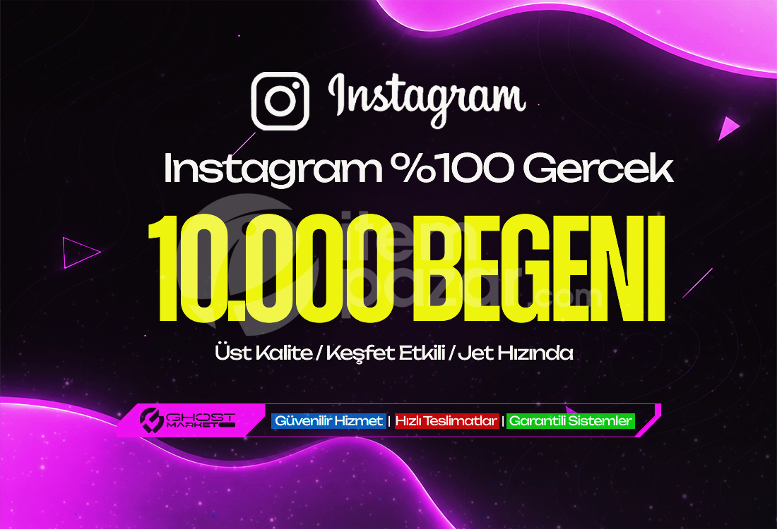 Garantılı - 10.000 Instagram Beğeni