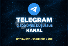 ⚡GARANTİLİ⚡2.500 ÜYELİ KANAL✅