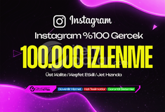 Garantılı - 100.000 Instagram İzlenme