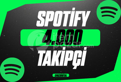 GARANTİLİ 4.000 Takipçi Spotify