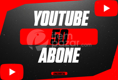 GARANTİLİ 50 Abone Youtube