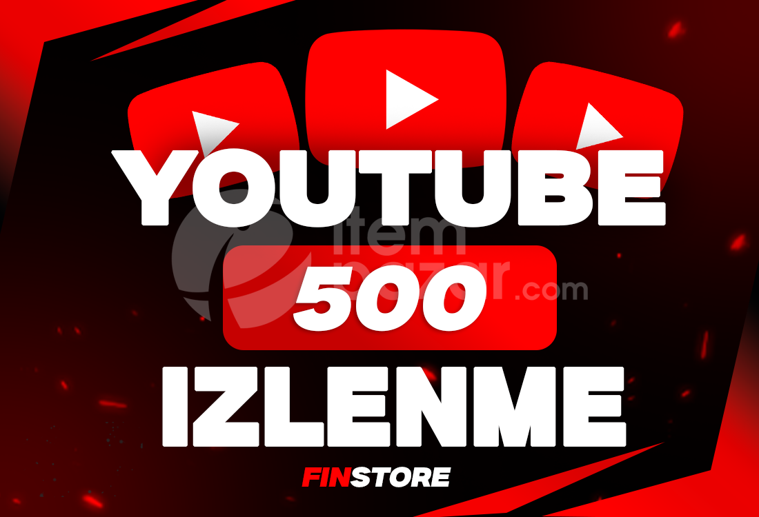 [Garantili] 500 YouTube İzlenme | Kaliteli