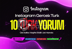 Garantılı - 10 Instagram Türk Yorum
