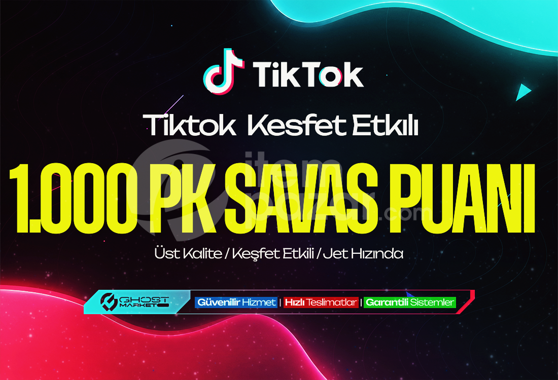 Garantılı - Tiktok 1.000 Pk Savaş Puanı