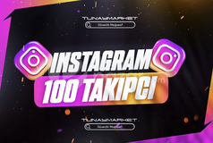 [GARANTİLİ] ÇALIŞAN İNSTAGRAM 100 TAKİPCİ 