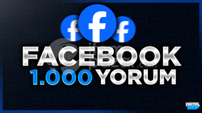 ⭐[GARANTİLİ] FACEBOOK 1000 YORUM