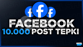 ⭐[GARANTİLİ]FACEBOOK 10000 POST TEPKİ