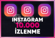⚡ [ GARANTİLİ ] INSTAGRAM 10.000 İZLENME ⚡