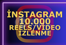 GARANTİLİ İNSTAGRAM 10.000 İZLENME