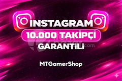 ⭐[GARANTİLİ] INSTAGRAM 10.000 TAKİPÇİ⭐