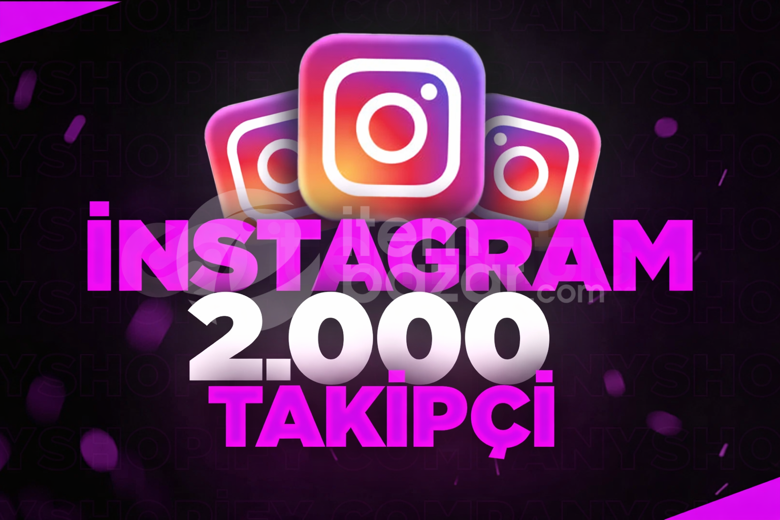 ⭐[GARANTİLİ]⭐İNSTAGRAM 2000 TAKİPÇİ