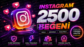 ⭐[GARANTİLİ] INSTAGRAM 2500 BEĞENİ ⭐