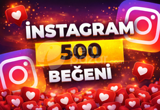 ⭐GARANTİLİ⭐İNSTAGRAM 500 BEĞENİ⚡