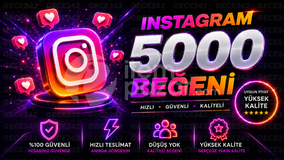 ⭐[GARANTİLİ] INSTAGRAM 5000 BEĞENİ ⭐