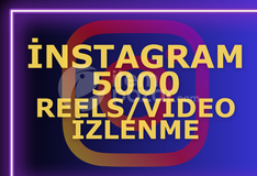 GARANTİLİ İNSTAGRAM 5000 İZLENME