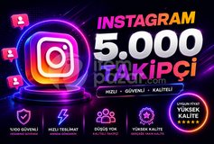⭐ [GARANTİLİ] İNSTAGRAM 5000 TAKİPÇİ ⭐