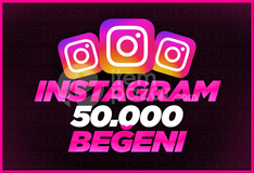 ⭐[GARANTİLİ] INSTAGRAM 50.000 BEĞENİ⭐