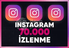 ⚡ [ GARANTİLİ ] INSTAGRAM 70.000 İZLENME ⚡