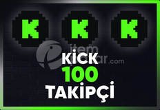 ⚡ [ GARANTİLİ ] KİCK 100 TAKİPÇİ ⚡