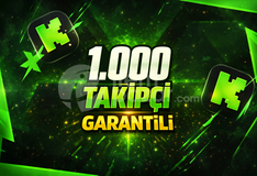 ⭐GARANTİLİ⚡KİCK 1.000 TAKİPÇİ⚡