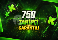 ⭐GARANTİLİ⚡KİCK 750 TAKİPÇİ⚡