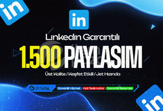 Garantılı - Linkedin 1.500 Paylaşım