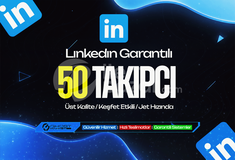 Garantılı - Linkedin 50 Takipçi