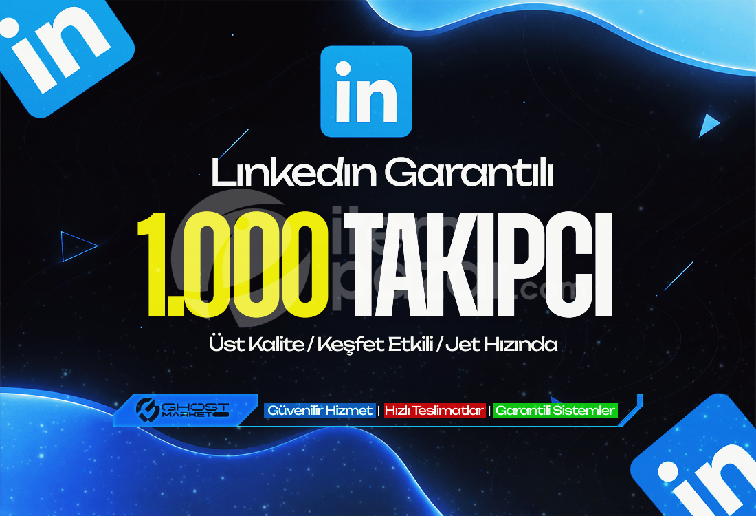 Garantılı - Linkedin 1.000 Takipçi