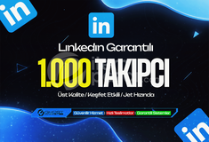 Garantılı - Linkedin 1.000 Takipçi