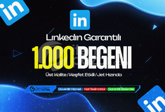 Garantılı - Linkedin 1.000 Beğeni