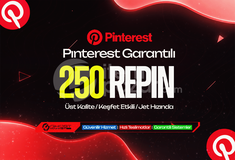 Garantılı - Pinterest 250 Repin