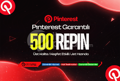 Garantılı - Pinterest 500 Repin